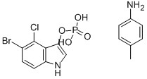 CAS 6578-06-9 5-Bromo-4-Chlor-3-Indolylphosphat-P-Toluidin-Salz,BCIP-P-Toluidin-Salz, X-Phosphat-P-Toluidin-Salz