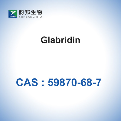 CAS 59870-68-7 Glabridin 98% kosmetische Rohstoffe C20H20O4