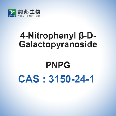 Reinheit CASs 3150-24-1 PNPG 4-Nitrophenyl-Beta-D-Galactopyranoside 99%