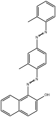 CAS 85-83-6 Sudan IV Zertifizierte biologische Fleckenkommission, Farbstoffgehalt ≥ 80%