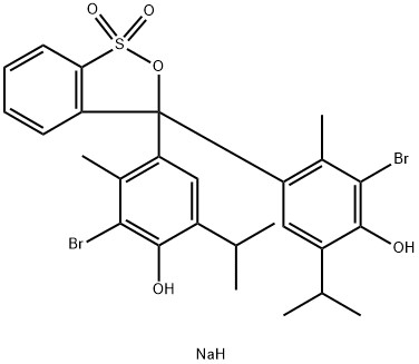 CAS 34722-90-2 3′,3′′-Dibromothymolsulfonephthalein Natriumsalz, Bromothymol Blausalz BTB