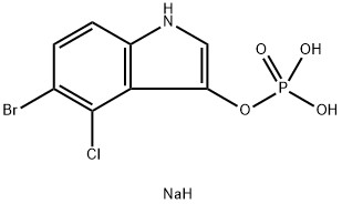 CAS 102185-33-1 5-Bromo-4-Chlor-3-Indolylphosphat-Dinatriumsalz,X-Phosphat-Dinatriumsalz