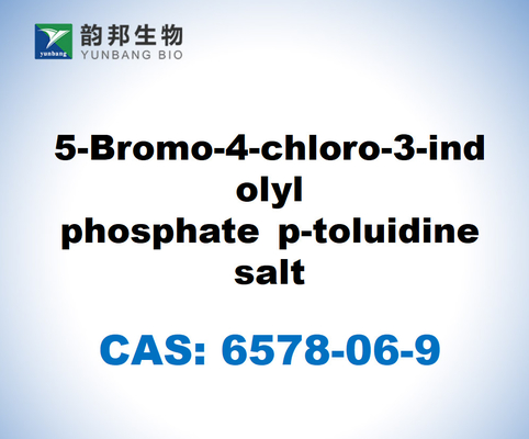 CAS 6578-06-9 5-Bromo-4-Chlor-3-Indolylphosphat-P-Toluidin-Salz,BCIP-P-Toluidin-Salz, X-Phosphat-P-Toluidin-Salz